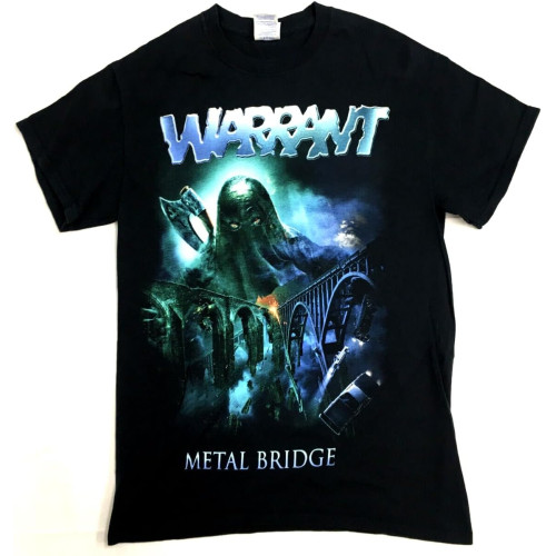 KIINMY Warrant German Speed Metal Band Double Sided Men's Unisex Black T-Shirt XS BlackOne Size KIINMY Warrant German Speed Metal Band Double Sided Men's Unisex Black T-Shirt XS BlackOne Size