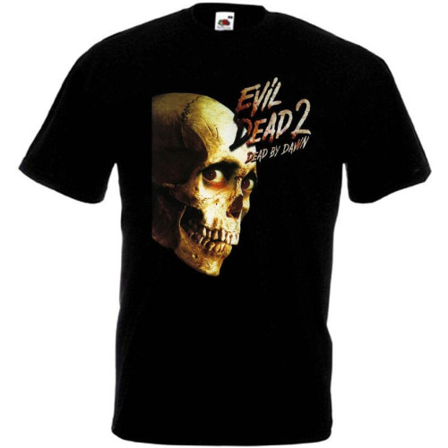 KIINMY Evil Dead 2 v.8 T Shirt Black Movie Poster Horror S-5XL BlackOne Size KIINMY Evil Dead 2 v.8 T Shirt Black Movie Poster Horror S-5XL BlackOne Size