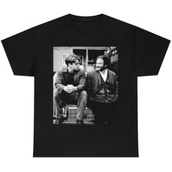 KIINMY Good Will Hunting Shirt, Retro Movie 90s Movie Film Good Will Hunting T-Shirt BlackXX-Large
