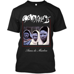 KIINMY NWT Sadness Ames de Marbre Switzerland Doom Metal Album Band Logo T-Shirt S-3XL BlackMedium