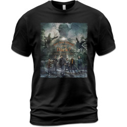 KIINMY Unisex Cotton T-Shirt are You Afraid of The Dark Curse of The Shadows BlackXX-Large KIINMY Unisex Cotton T-Shirt are You Afraid of The Dark Curse of The Shadows BlackXX-Large