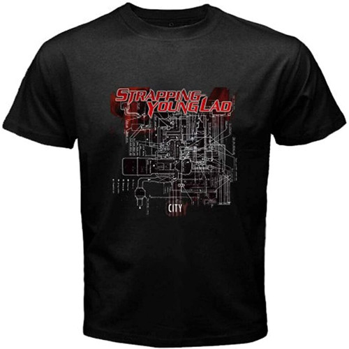 Strapping Young Lad City Men' T-Shirt to