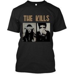 New Popular The Kills English-American Rock Duo Band Album Music T-Shirt S-3XL BlackMedium