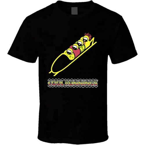 UPgentMMD Men's Cool Runnings Jamaican Bobsled Movie T Shirt Black UPgentMMD Men's Cool Runnings Jamaican Bobsled Movie T Shirt Black