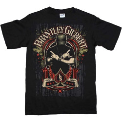 Brantley Gilbert Crossed Arms Black SS Men's T Shirt S