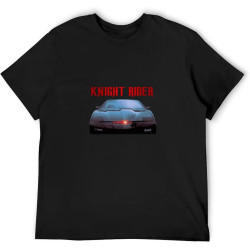 UPgentMMD Men's Round Neck T-Shirt Knight Rider Retro Movie Tv Series Soft and Light UPgentMMD Men's Round Neck T-Shirt Knight Rider Retro Movie Tv Series Soft and Light