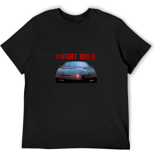 UPgentMMD Men's Round Neck T-Shirt Knight Rider Retro Movie Tv Series Soft and Light UPgentMMD Men's Round Neck T-Shirt Knight Rider Retro Movie Tv Series Soft and Light