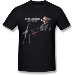 PEDD Men' Alan Jackson Angels and Alcohol T-Shirt PEDD Men' Alan Jackson Angels and Alcohol T-Shirt