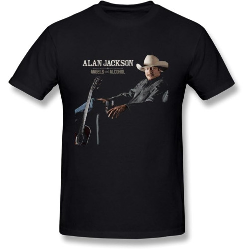 PEDD Men' Alan Jackson Angels and Alcohol T-Shirt