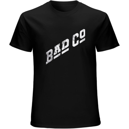 UPgentMMD Men's Fashion T Shirts Bad Company Slant Logo T-Shirt Comfortable Fabrics to accompany You All Summer UPgentMMD Men's Fashion T Shirts Bad Company Slant Logo T-Shirt Comfortable Fabrics to accompany You All Summer