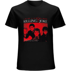 Men's T-Shirt Feel Soft Killing Joke Love Like Blood Crew-Neck t-Shirt Men's T-Shirt Feel Soft Killing Joke Love Like Blood Crew-Neck t-Shirt