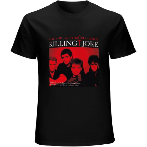 Men's T-Shirt Feel Soft Killing Joke Love Like Blood Crew-Neck t-Shirt