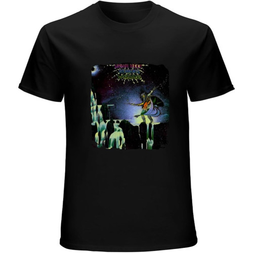 Men's T Shirt Uriah Heep 'Demons and Wizards' T-Shirt Carefully Designed, Every Design is just Right