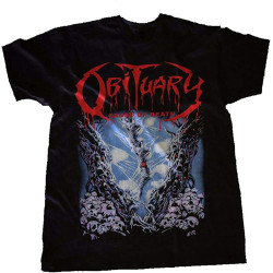 UPgentMMD Men's Round Neck T-Shirt AL Obituary-Cause of Death-Death Metal-Deicide-Death,T-Shirt Button Closure UPgentMMD Men's Round Neck T-Shirt AL Obituary-Cause of Death-Death Metal-Deicide-Death,T-Shirt Button Closure