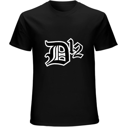 UPgentMMD D12 Rap Hip Hop Logo Men's Black T-Shirt Black UPgentMMD D12 Rap Hip Hop Logo Men's Black T-Shirt Black