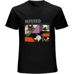 UPgentMMD Men's Fashion T Shirts Refused Band Shape of Punk to Come Double Stitch Sleeves and Hem UPgentMMD Men's Fashion T Shirts Refused Band Shape of Punk to Come Double Stitch Sleeves and Hem