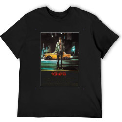 Mens T-Shirt Taxi Driver, Martin Scorsese, Robert Deniro, NYC, New York City, 1970'S, Movie D Outdoor Graphic T-Shirt