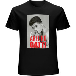 UPgentMMD Men's Arturo Gatti Boxing 2 T Shirt Black UPgentMMD Men's Arturo Gatti Boxing 2 T Shirt Black