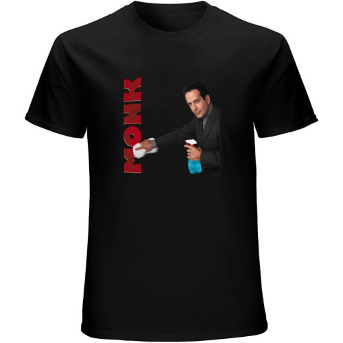 UPgentMMD Men's Summer T-Shirt Monk American Comedy Drama Tv Detective Adrian Monk Do not Bleach UPgentMMD Men's Summer T-Shirt Monk American Comedy Drama Tv Detective Adrian Monk Do not Bleach