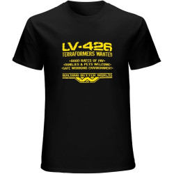 Men's Fashion T Shirts Men T Shirt - Lv-426 Terraformers Wanted Pure Cotton is More Hygroscopic Men's Fashion T Shirts Men T Shirt - Lv-426 Terraformers Wanted Pure Cotton is More Hygroscopic