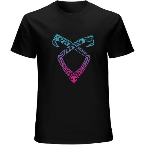 UPgentMMD Men's Cotton Shirt Shadowhunters TV Show 2015 Printed White T-Shirt Streetwear S-3XL Hand wash Recommended UPgentMMD Men's Cotton Shirt Shadowhunters TV Show 2015 Printed White T-Shirt Streetwear S-3XL Hand wash Recommended