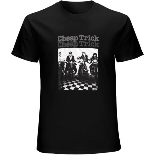 Men's T Shirt Cheap Trick Essential Album Cover Art Classic Style Men's T Shirt Cheap Trick Essential Album Cover Art Classic Style