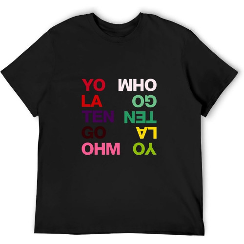 UPgentMMD Men's Summer T-Shirt Yo La Tengo Do not Bleach