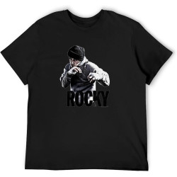 Men's Fashion T Shirts Rocky 40Th Anniversary Short Sleeves Men's Fashion T Shirts Rocky 40Th Anniversary Short Sleeves