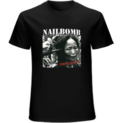 Men's Summer T-Shirt Nailbomb Point Blank Pure Cotton is More Hygroscopic Men's Summer T-Shirt Nailbomb Point Blank Pure Cotton is More Hygroscopic