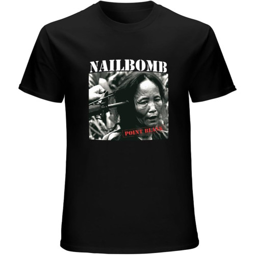 Men's Summer T-Shirt Nailbomb Point Blank Pure Cotton is More Hygroscopic