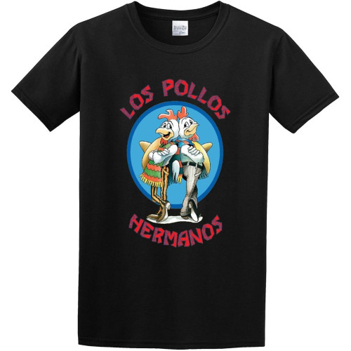 Men's Casual Shirt Breaking Bad Los Pollos Hermanos Ringers Soft and Light Men's Casual Shirt Breaking Bad Los Pollos Hermanos Ringers Soft and Light