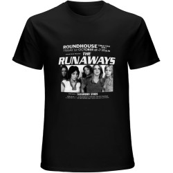 Men's Cotton Shirt The Runaways Flyer - 100% Cotton Mens T-Shirt Crew-Neck t-Shirt