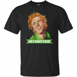 Men's Summer T-Shirt Drop Dead Fred Hey Snot Face We’re Grown Up Now So Piss Off Tshirt Pure Cotton is More Hygroscopic