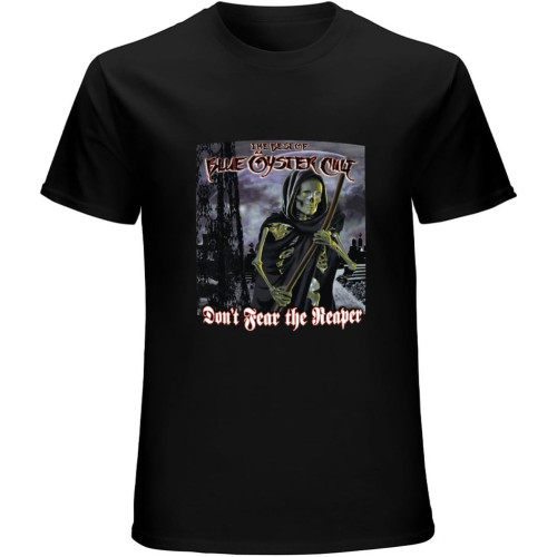UPgentMMD Men's Casual Shirt Best of Blue Oyster Cult Short Sleeves