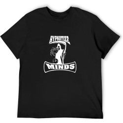 Men's Fashion T Shirts Hot Hypnotize Minds Mens Tee Mafia Three 6 Tee Juicy J Hip Hop T Shirt Double Stitch Sleeves and Hem