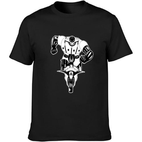 Jeeg Robot Mens T-Shirt Casual Cotton Tees Tops T-Shirt Black Jeeg Robot Mens T-Shirt Casual Cotton Tees Tops T-Shirt Black