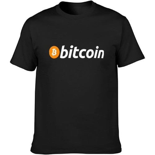 Bitcoin Cryptocurrency Coin Crypto Currency Gift for Traders Investors Unisex T-Shirt Printed Tee Graphic Top Men T-Shirt Black Bitcoin Cryptocurrency Coin Crypto Currency Gift for Traders Investors Unisex T-Shirt Printed Tee Graphic Top Men T-Shirt Black