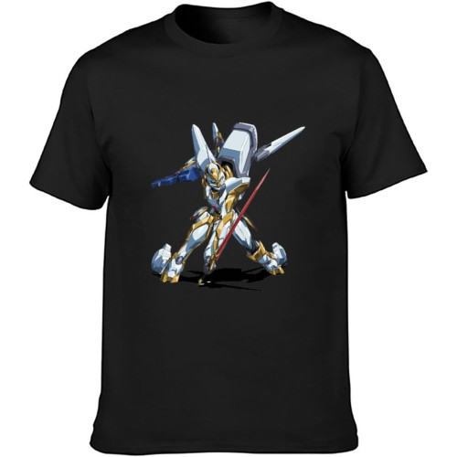 Code Geass Lancelot Mech Art Quality Unisex T-Shirt Printed Tee Graphic Top Men T-Shirt Black Code Geass Lancelot Mech Art Quality Unisex T-Shirt Printed Tee Graphic Top Men T-Shirt Black