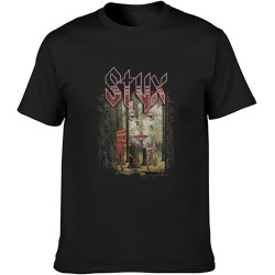 TqaSerHqs Styx The Grand Illusion T-Shirt Mens Unisex Tee T-Shirt Black TqaSerHqs Styx The Grand Illusion T-Shirt Mens Unisex Tee T-Shirt Black
