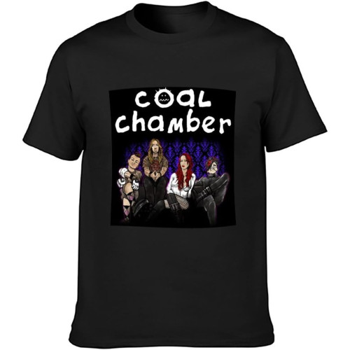 Coal Chamber Unisex T-Shirt Printed Tee Graphic Top Men T-Shirt Black
