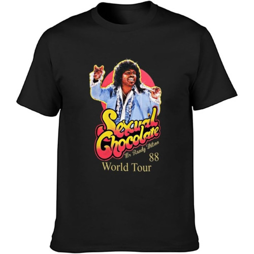 Sexual Chocolate Randy Watson Mens T-Shirt Casual Cotton Unisex Tees Tops T-Shirt Black Sexual Chocolate Randy Watson Mens T-Shirt Casual Cotton Unisex Tees Tops T-Shirt Black