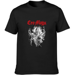 Cro-Mags Best Wishes Rock Music Mens T-Shirt Casual Cotton Tees Tops T-Shirt Black