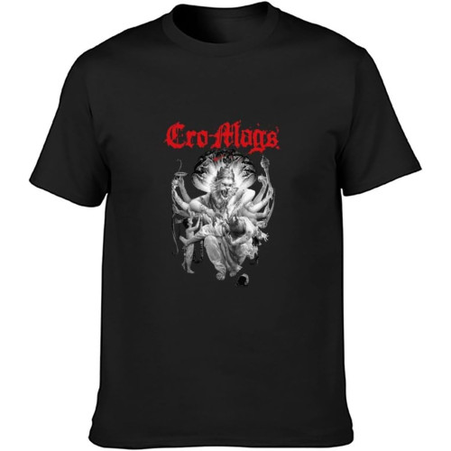 Cro-Mags Best Wishes Rock Music Mens T-Shirt Casual Cotton Tees Tops T-Shirt Black