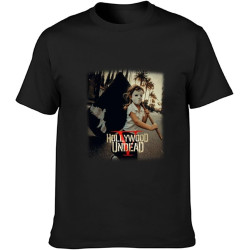 Hollywood Undead Five Unisex T-Shirt Printed Tee Graphic Top Men T-Shirt Black Hollywood Undead Five Unisex T-Shirt Printed Tee Graphic Top Men T-Shirt Black
