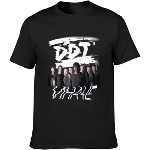 Ddt Band Mens T-Shirt Casual Cotton Tees Tops T-Shirt Black