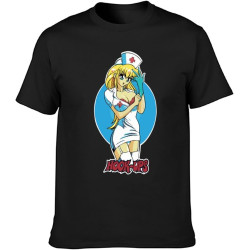 Hook-Ups Skateboard Nurse Men's T-Shirt Tee T-Shirt Black