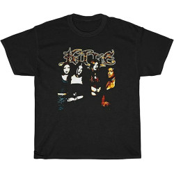 Black Rare Spit Kittie Band Charlotte Cotton Shirt Black Rare Spit Kittie Band Charlotte Cotton Shirt
