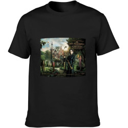 Miss Peregrine'S Home for Peculiar Children Men's T-Shirt Unisex Cotton Hip Hop Print Tee T-Shirt Black