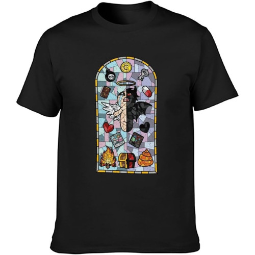 The Binding of Isaac Pocket Artwork T-Shirt Mens Black Unisex Tees