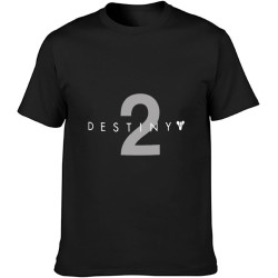 Destiny 2 Mens T-Shirt Casual Cotton Tees Tops T-Shirt Black Destiny 2 Mens T-Shirt Casual Cotton Tees Tops T-Shirt Black